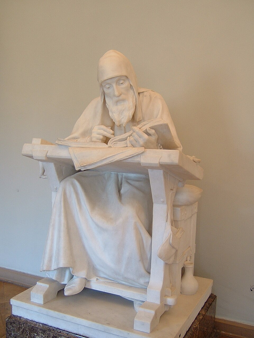 Скульптура Марка Антокольского «Нестор-летописец», 1890 год