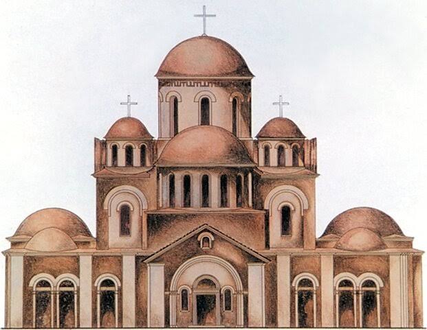 Архитектурная реконструкция древнерусского храма